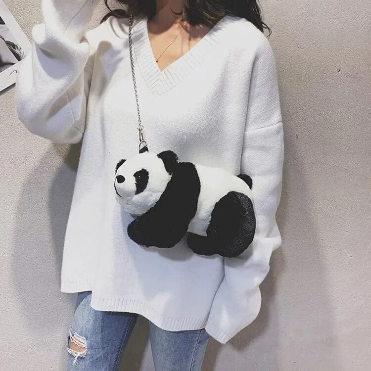 Panda Plush Backpack