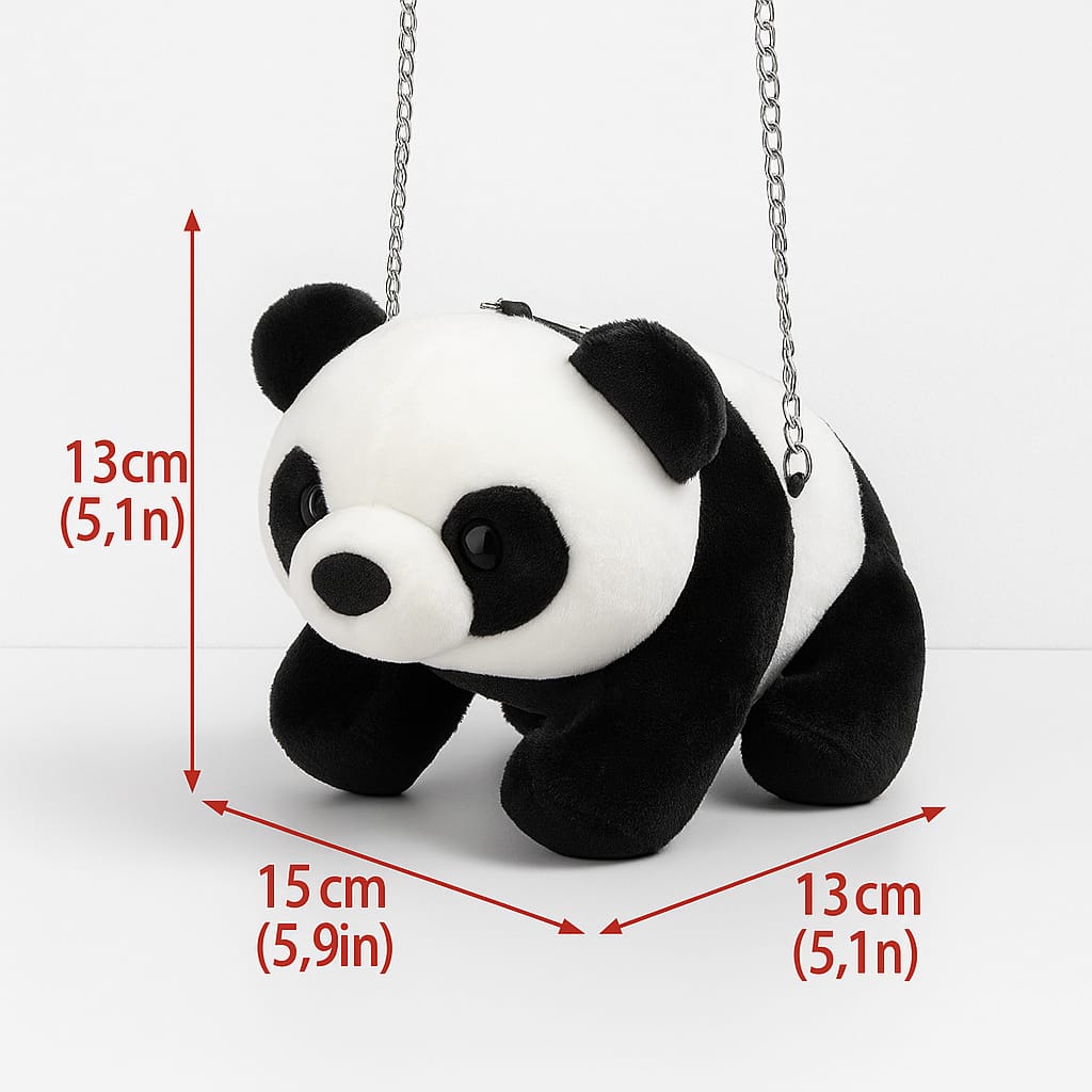 Panda Plush Backpack
