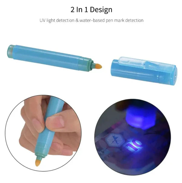 VUV Note Checker Fake-Note Checking Pen – Instant Currency Verification Tool