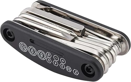 Mountain Bike Multi Tool – Hex Head, Screwdriver &amp; Wrench | Compact All-in-One Repair Kit