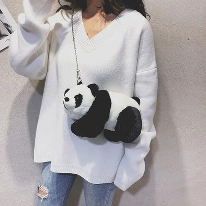 Panda Plush Backpack